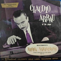 Festival Records : Arrau - Beethoven Eroica Variations